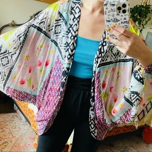 Anthropologie X Saachi Cocoon Kimono